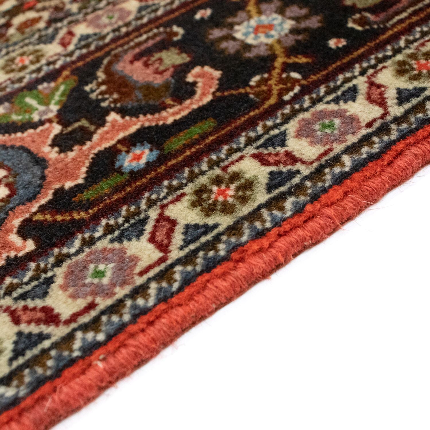 Alfombra persa - Tabriz - 208 x 146 cm - rojo claro