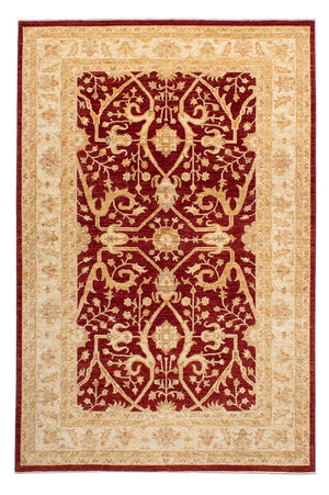 Alfombra Ziegler - 247 x 172 cm - rojo oscuro