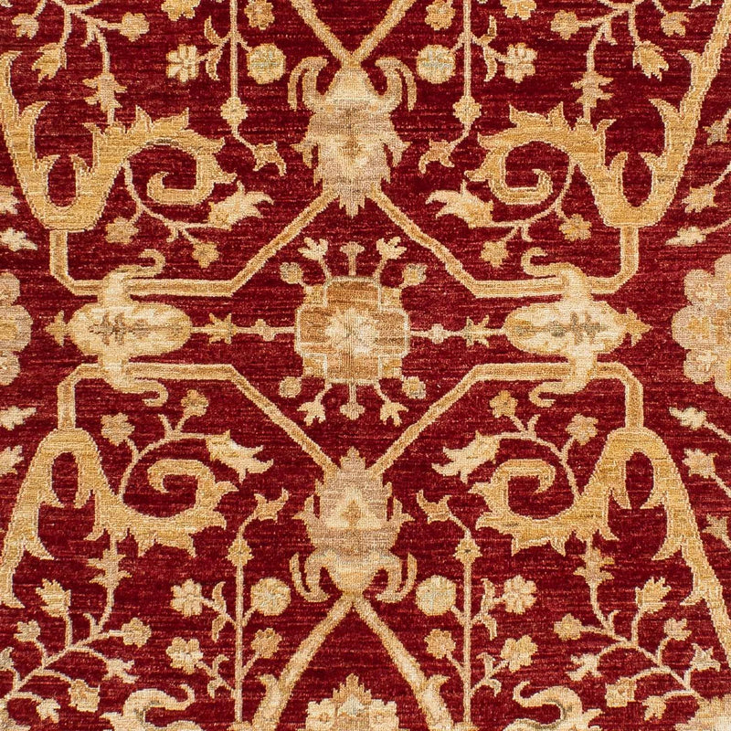 Alfombra Ziegler - 247 x 172 cm - rojo oscuro