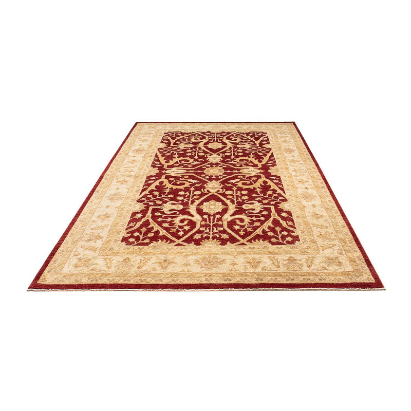 Alfombra Ziegler - 247 x 172 cm - rojo oscuro