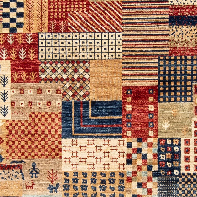 Alfombra Ziegler - 237 x 173 cm - rojo oscuro