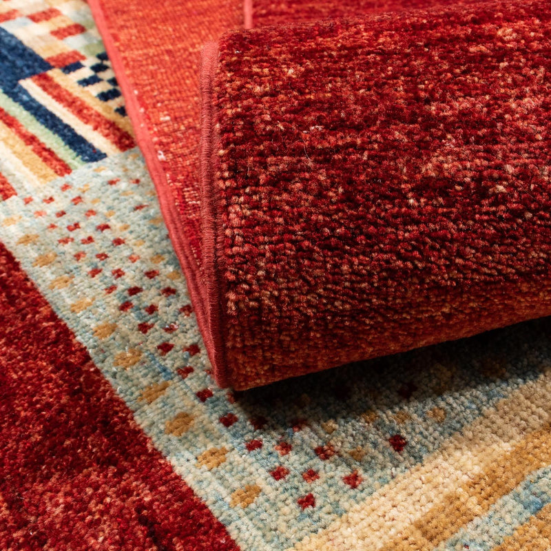 Alfombra Ziegler - 243 x 171 cm - rojo oscuro