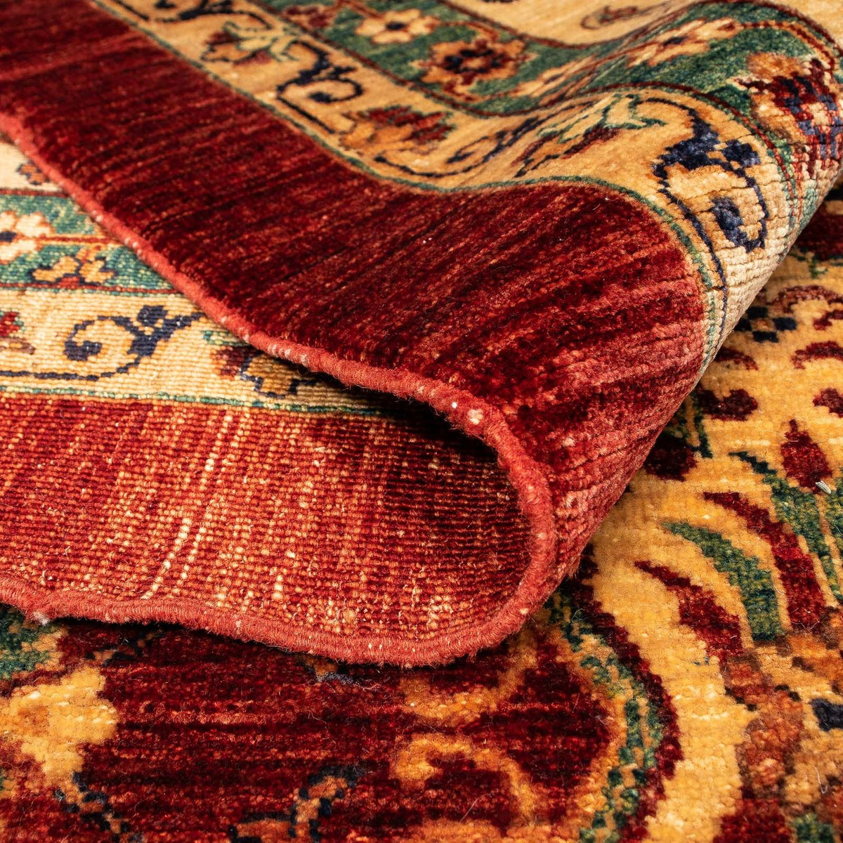 Alfombra Ziegler - 392 x 308 cm - rojo oscuro