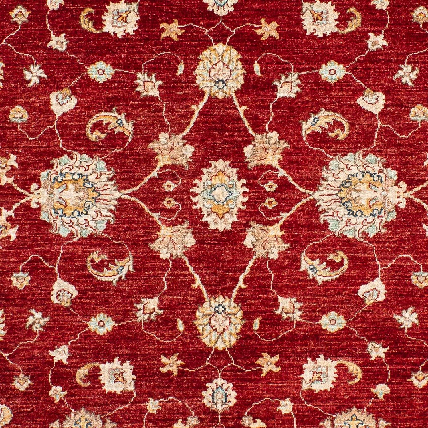 Alfombra Ziegler - 233 x 168 cm - rojo oscuro