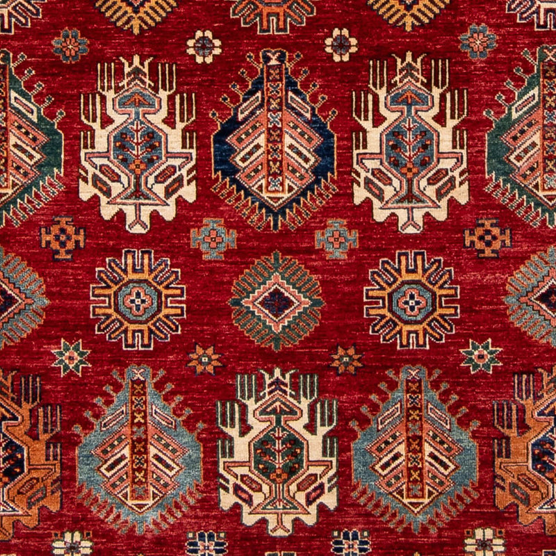Alfombra Ziegler - Kazak - 289 x 211 cm - rojo oscuro