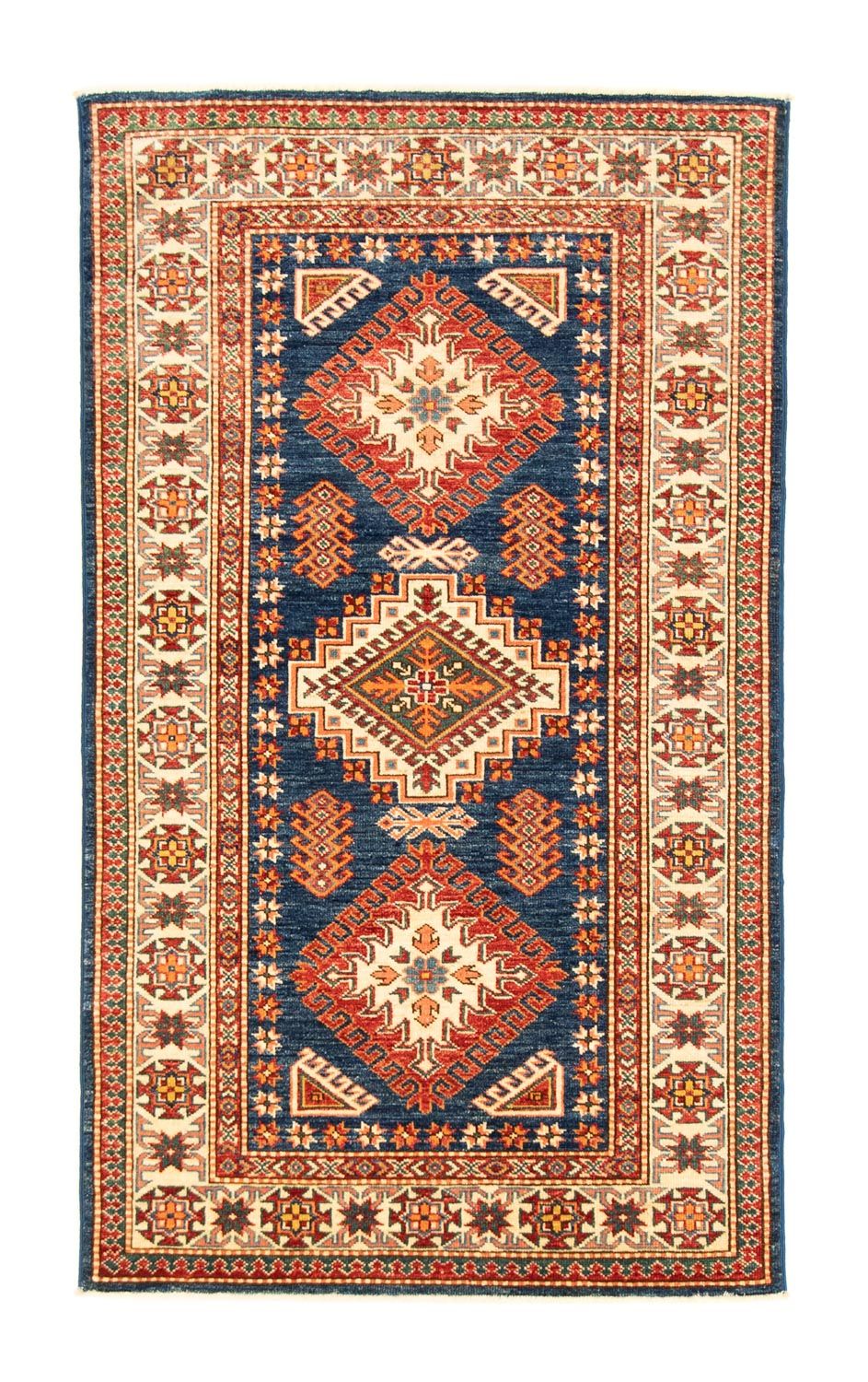 Alfombra Ziegler - Kazak - 156 x 90 cm - azul oscuro