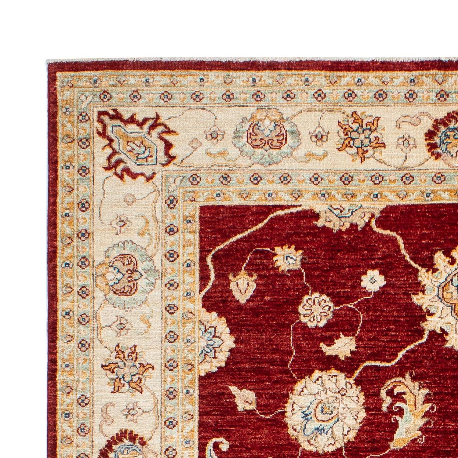 Alfombra Ziegler - 237 x 169 cm - rojo oscuro