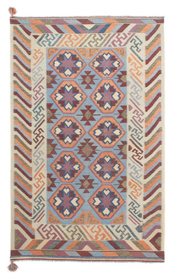 Alfombra Kelim - Tendencia - 300 x 192 cm - multicolor