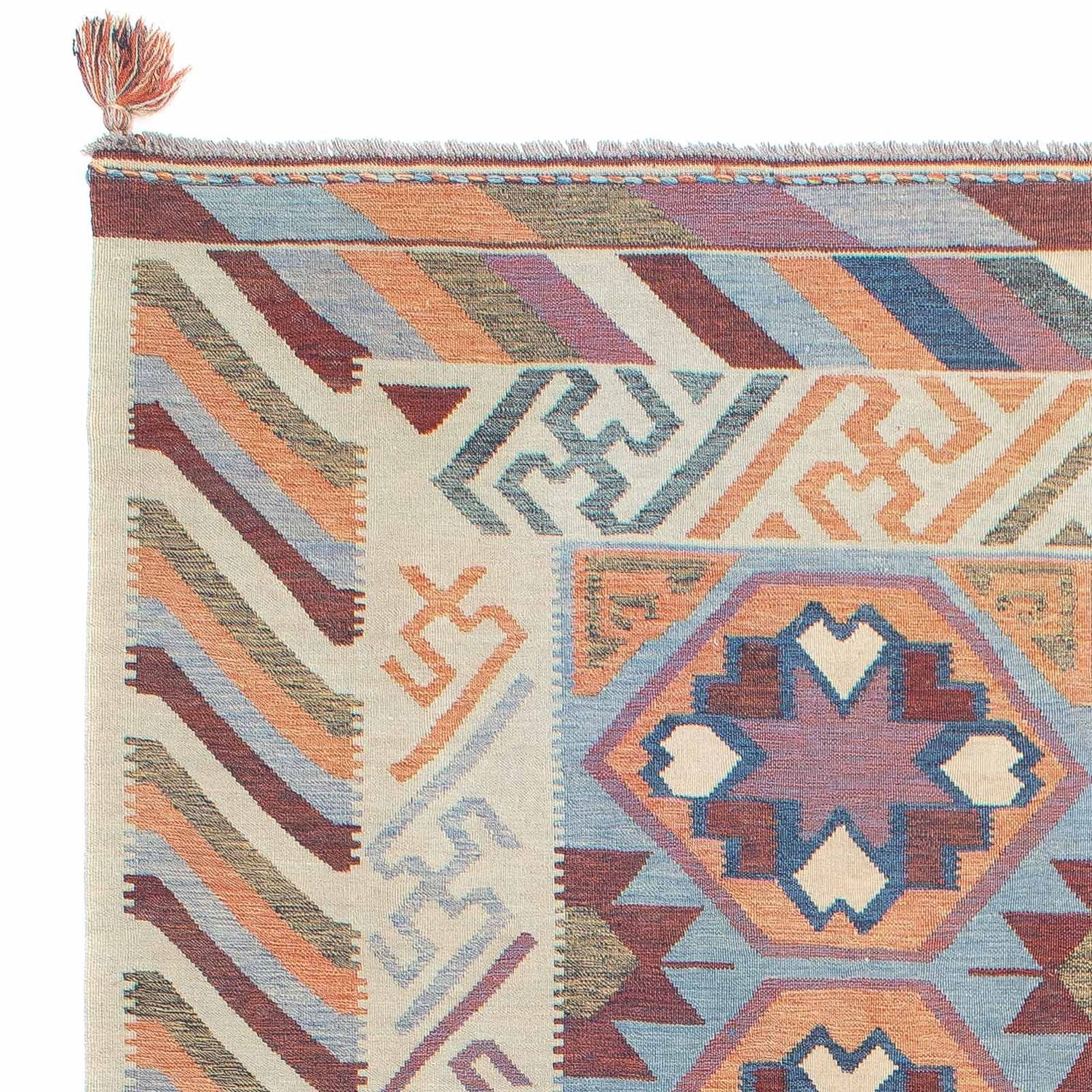 Alfombra Kelim - Tendencia - 300 x 192 cm - multicolor