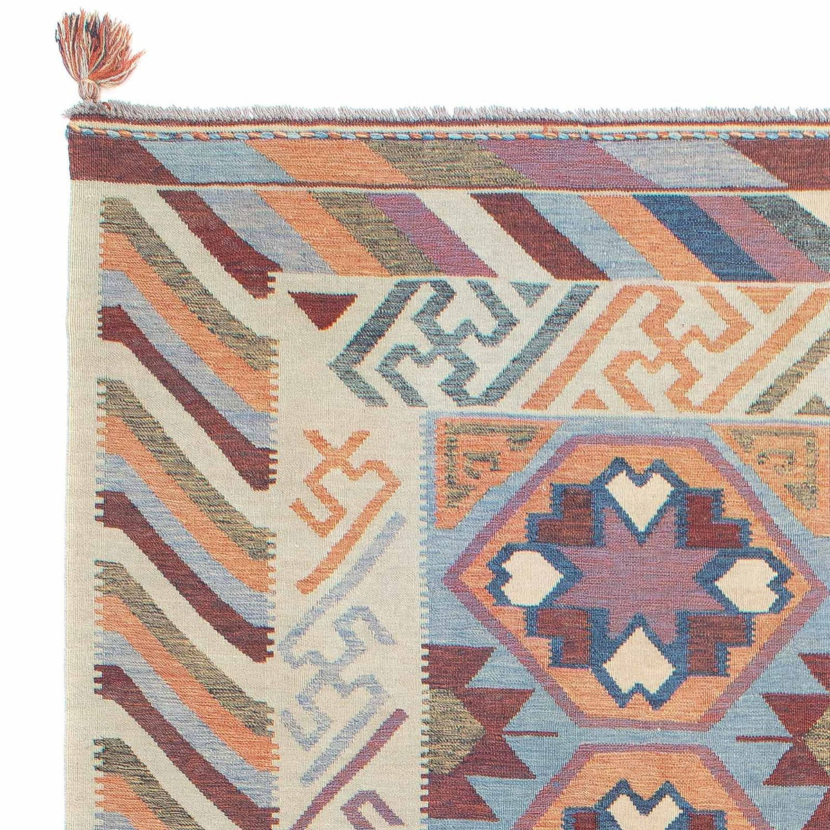 Alfombra Kelim - Tendencia - 300 x 192 cm - multicolor