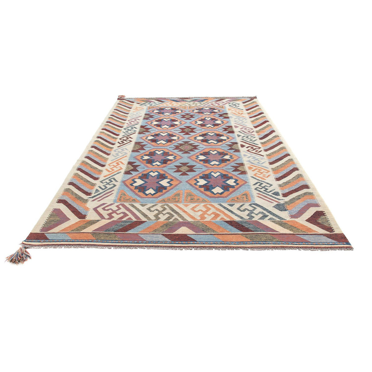 Alfombra Kelim - Tendencia - 300 x 192 cm - multicolor