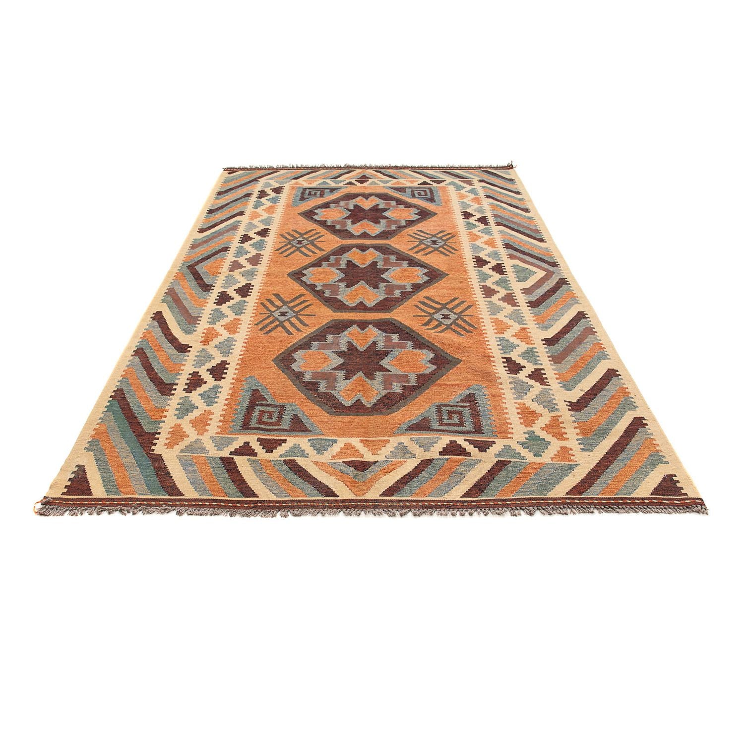 Alfombra Kelim - Oriental - 243 x 163 cm - multicolor