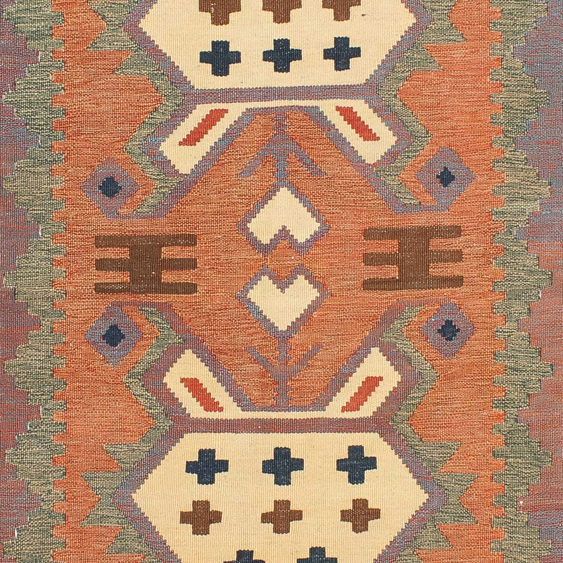 Alfombra Kelim - Oriental - 205 x 144 cm - multicolor