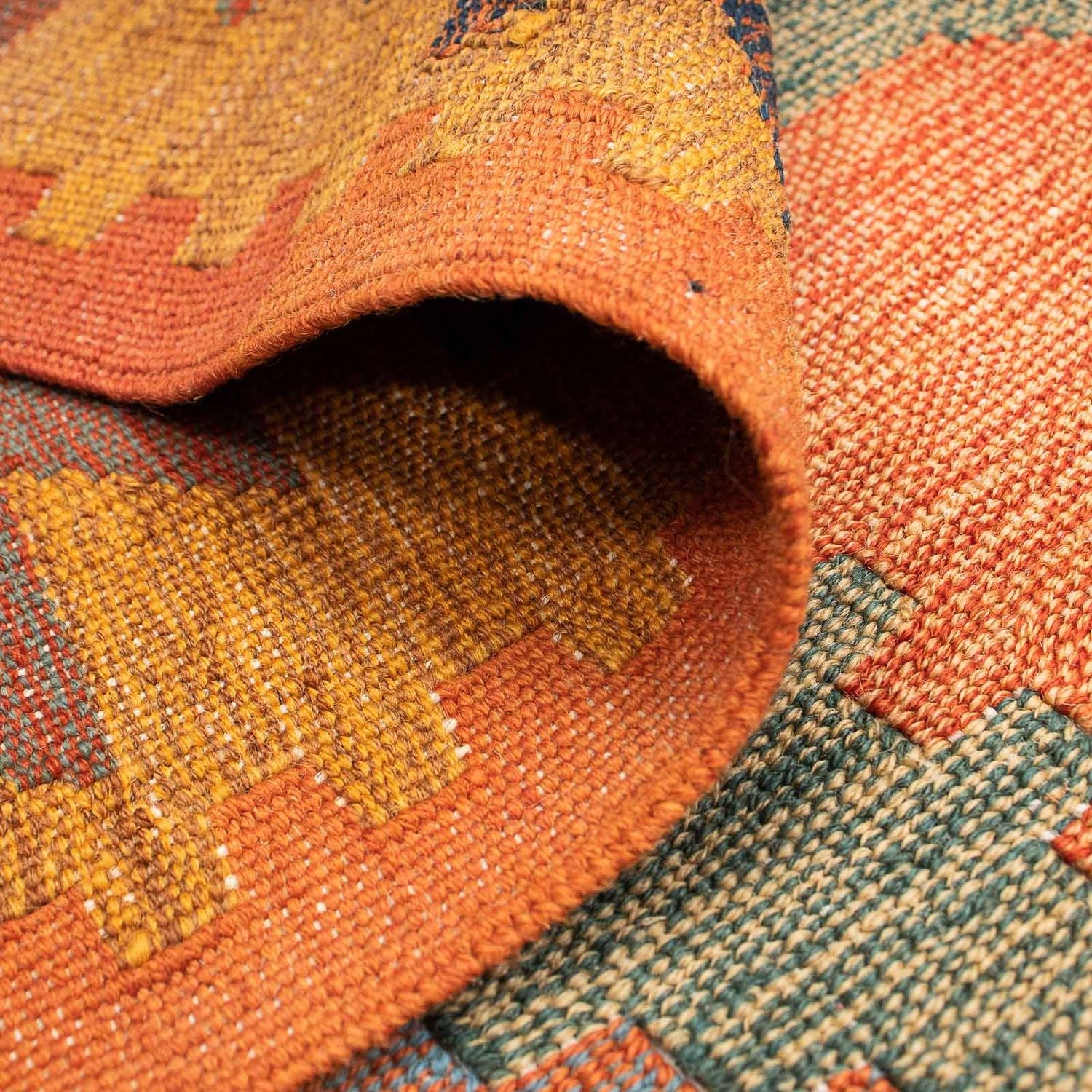 Alfombra Kelim - Oriental - 205 x 144 cm - multicolor