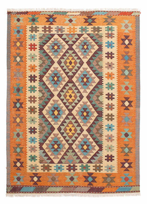 Alfombra Kelim - Oriental - 210 x 149 cm - multicolor
