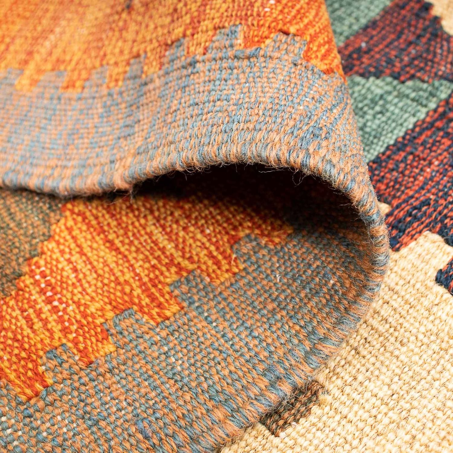 Alfombra Kelim - Oriental - 210 x 149 cm - multicolor