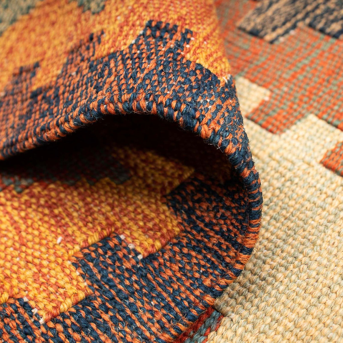 Alfombra Kelim - Oriental - 200 x 144 cm - marrón