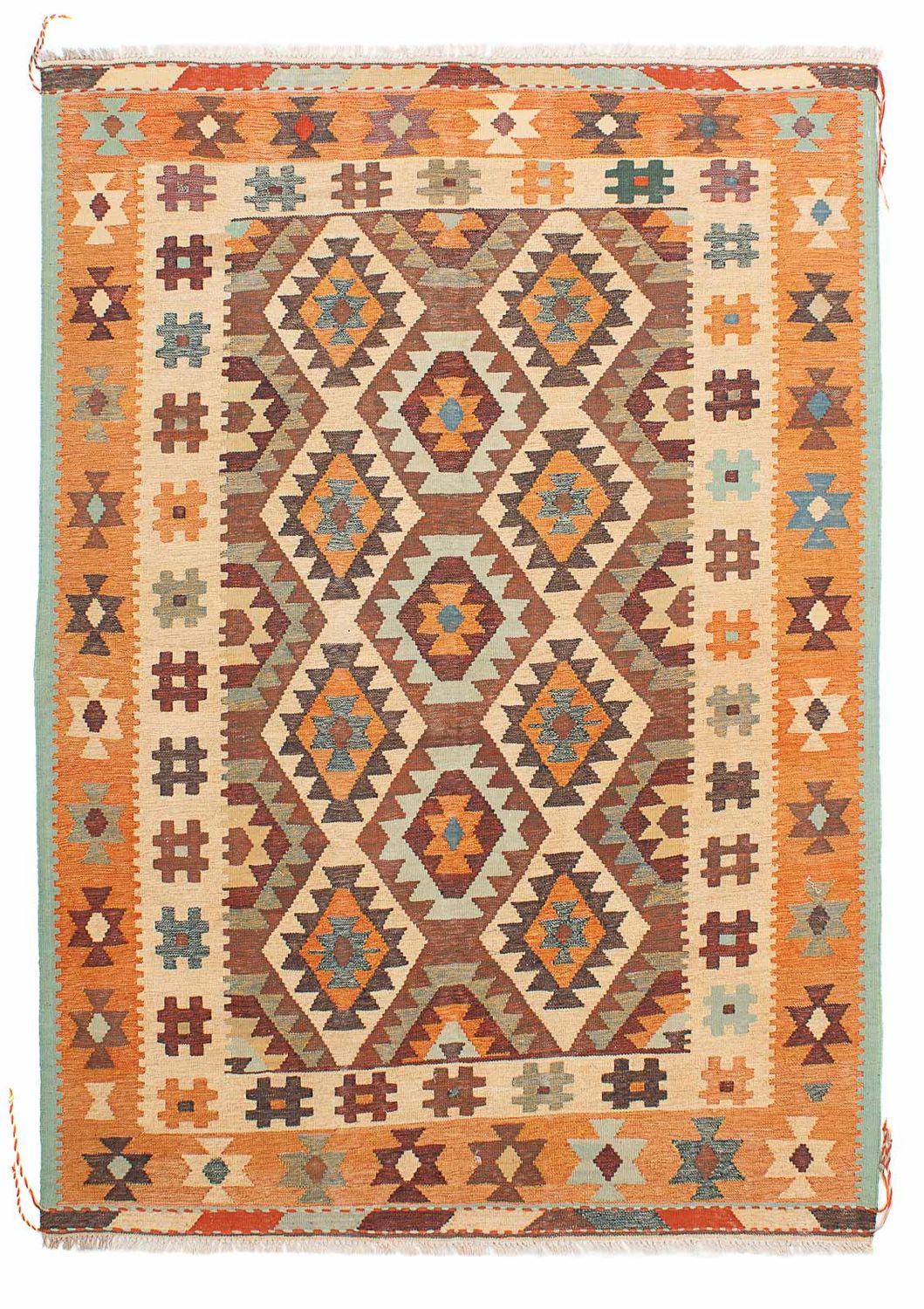 Alfombra Kelim - Oriental - 212 x 152 cm - multicolor