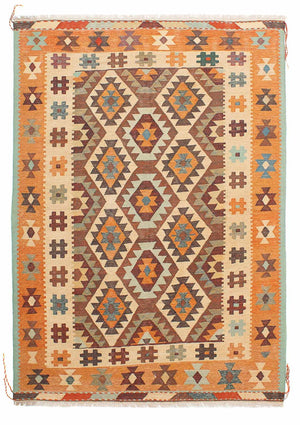 Alfombra Kelim - Oriental - 212 x 152 cm - multicolor