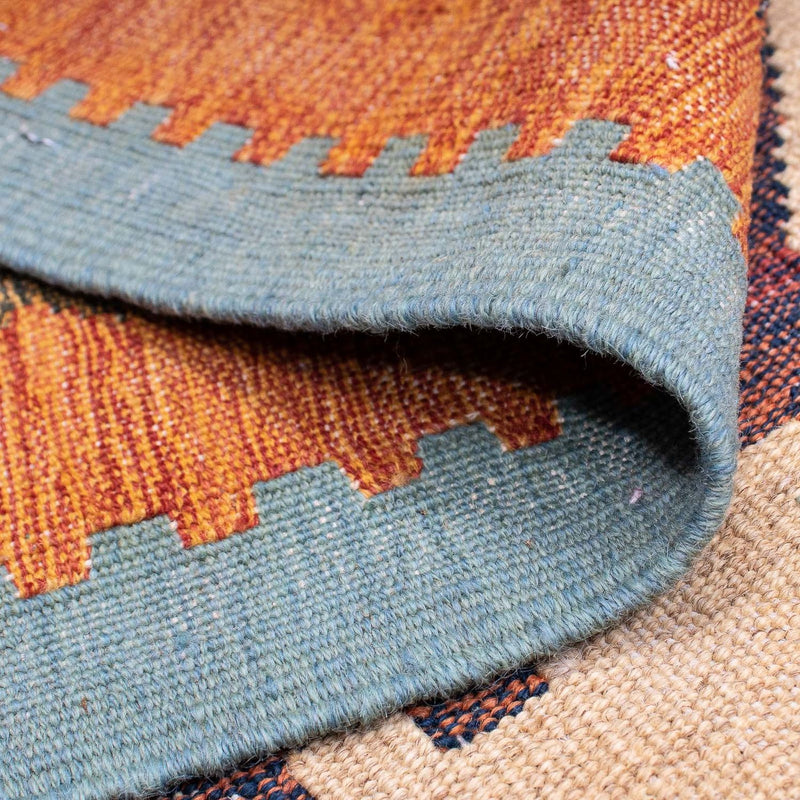 Alfombra Kelim - Tendencia - 205 x 155 cm - multicolor