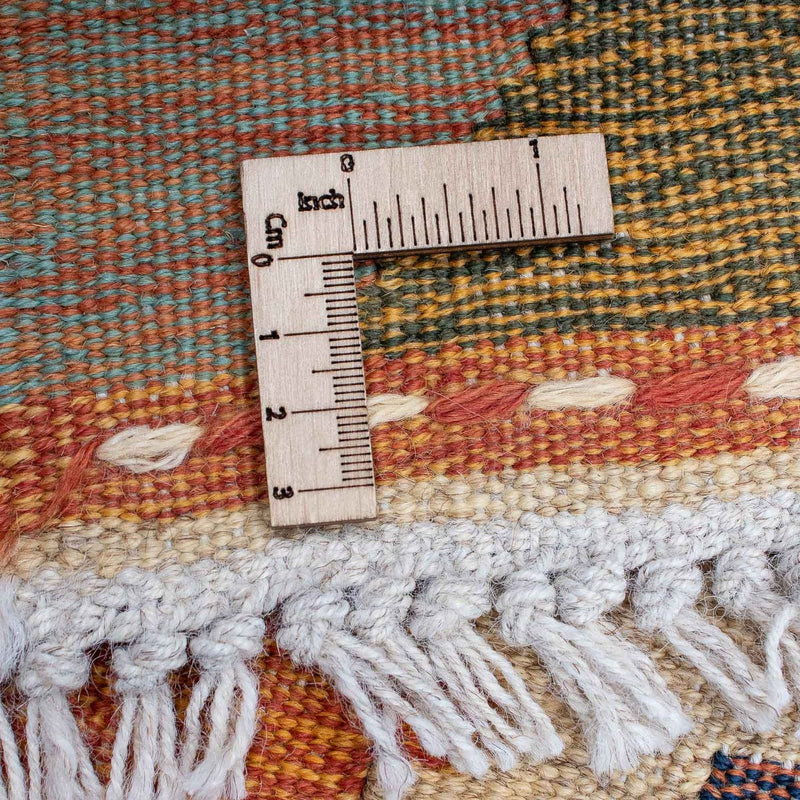 Alfombra Kelim - Tendencia - 205 x 155 cm - multicolor