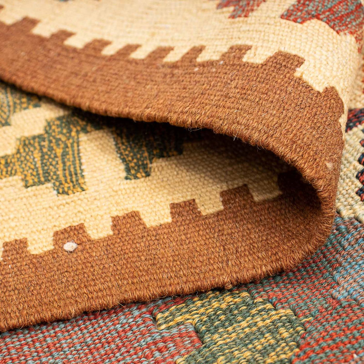 Alfombra Kelim - Oriental - 210 x 145 cm - multicolor