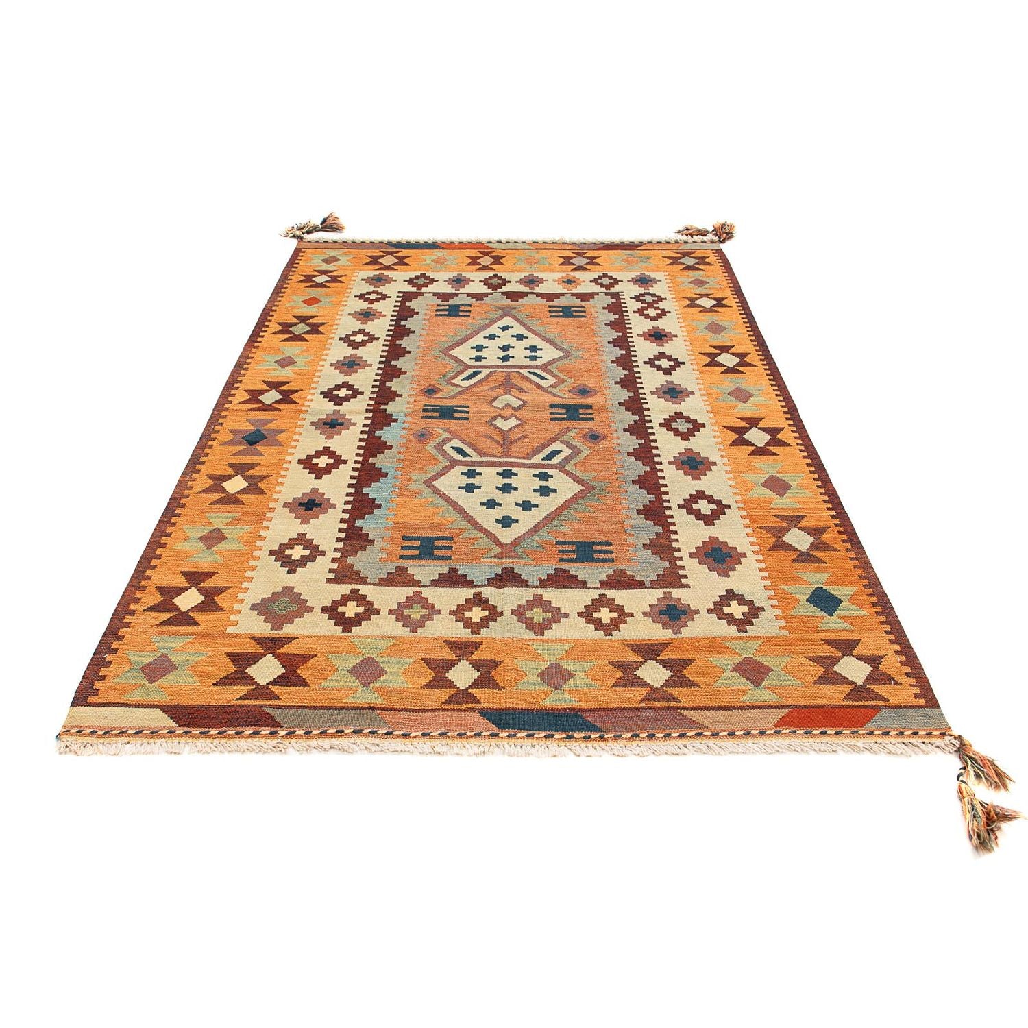Alfombra Kelim - Oriental - 208 x 143 cm - multicolor