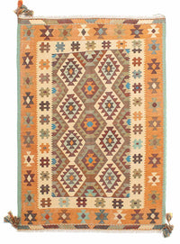 Alfombra Kelim - Oriental - 208 x 148 cm - multicolor