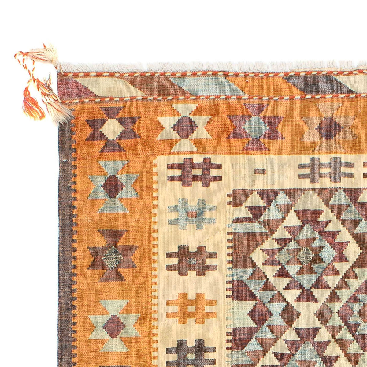 Alfombra Kelim - Oriental - 202 x 140 cm - multicolor