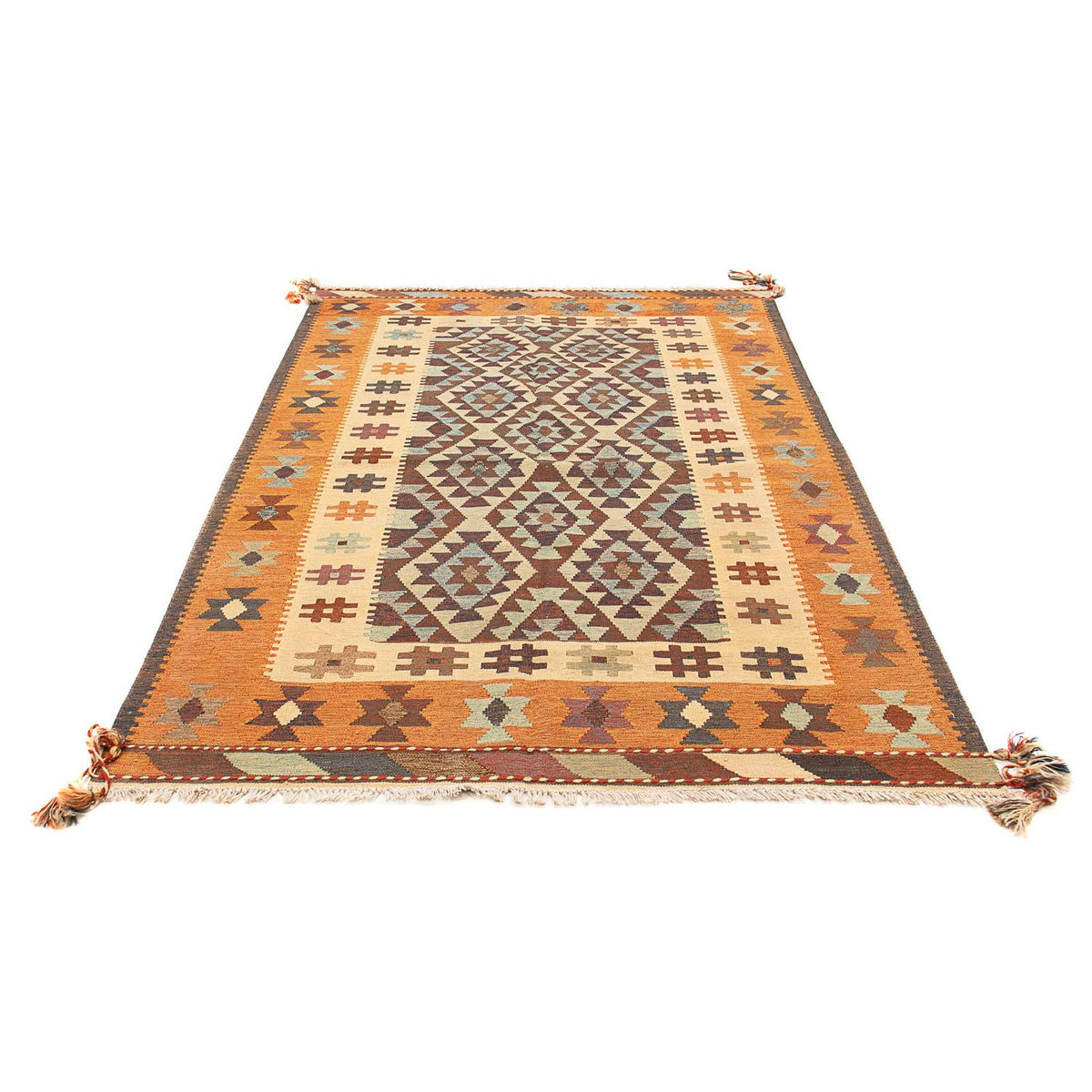 Alfombra Kelim - Oriental - 202 x 140 cm - multicolor