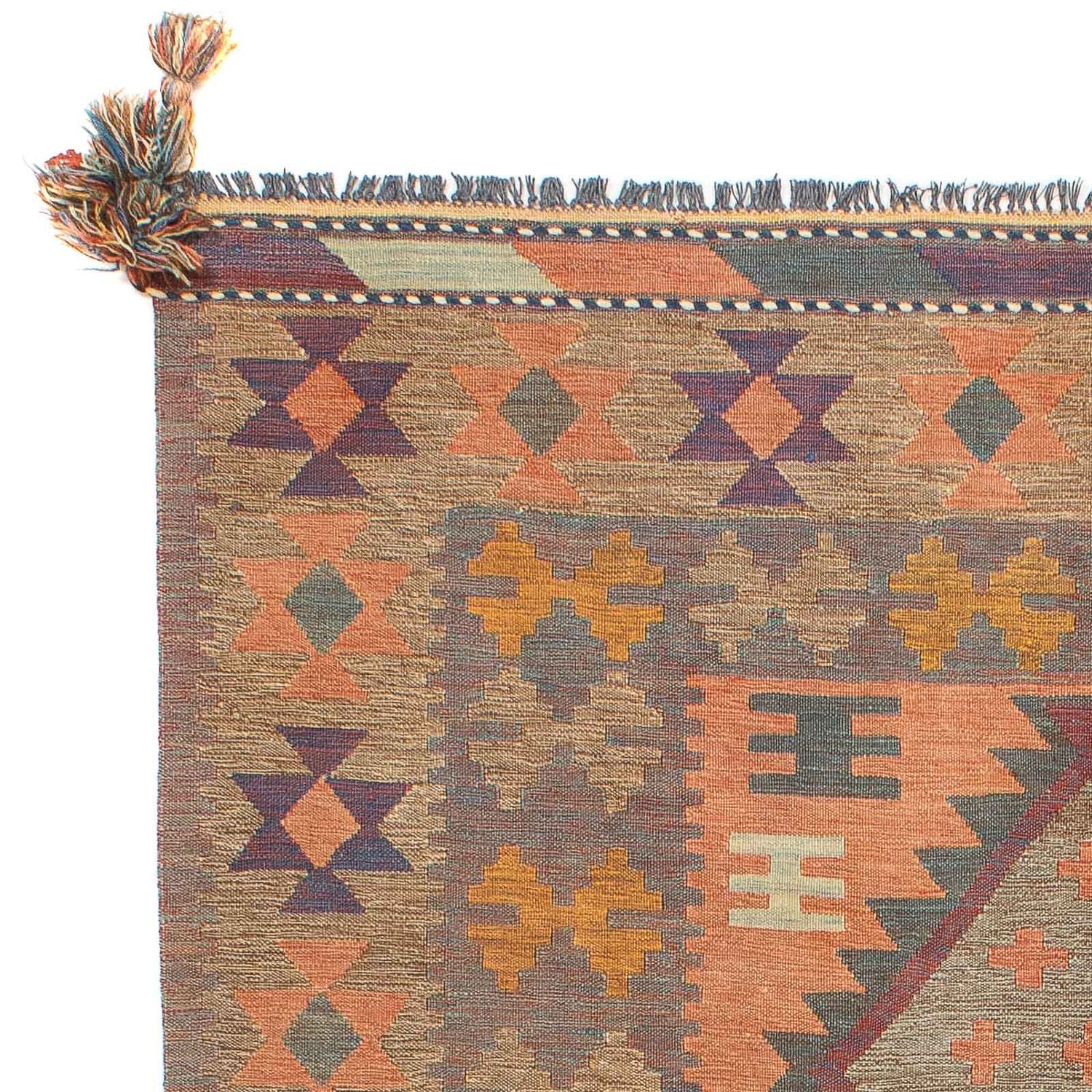 Alfombra Kelim - Oriental - 211 x 148 cm - multicolor