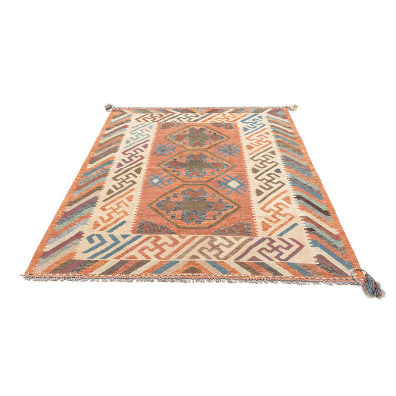 Alfombra Kelim - Tendencia - 200 x 147 cm - multicolor