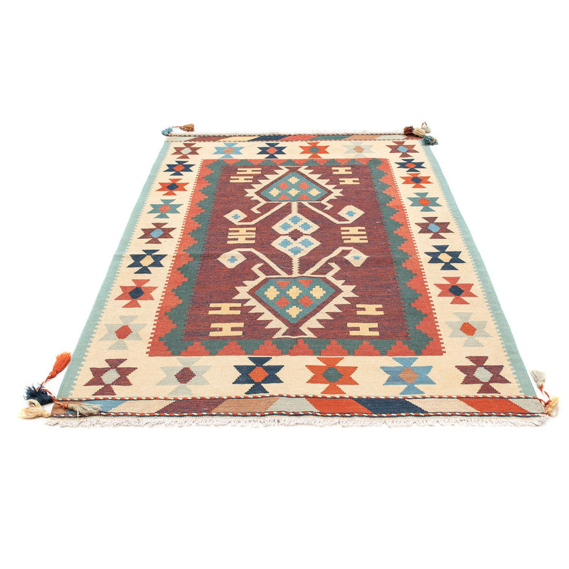Alfombra Kelim - Tendencia - 181 x 121 cm - multicolor
