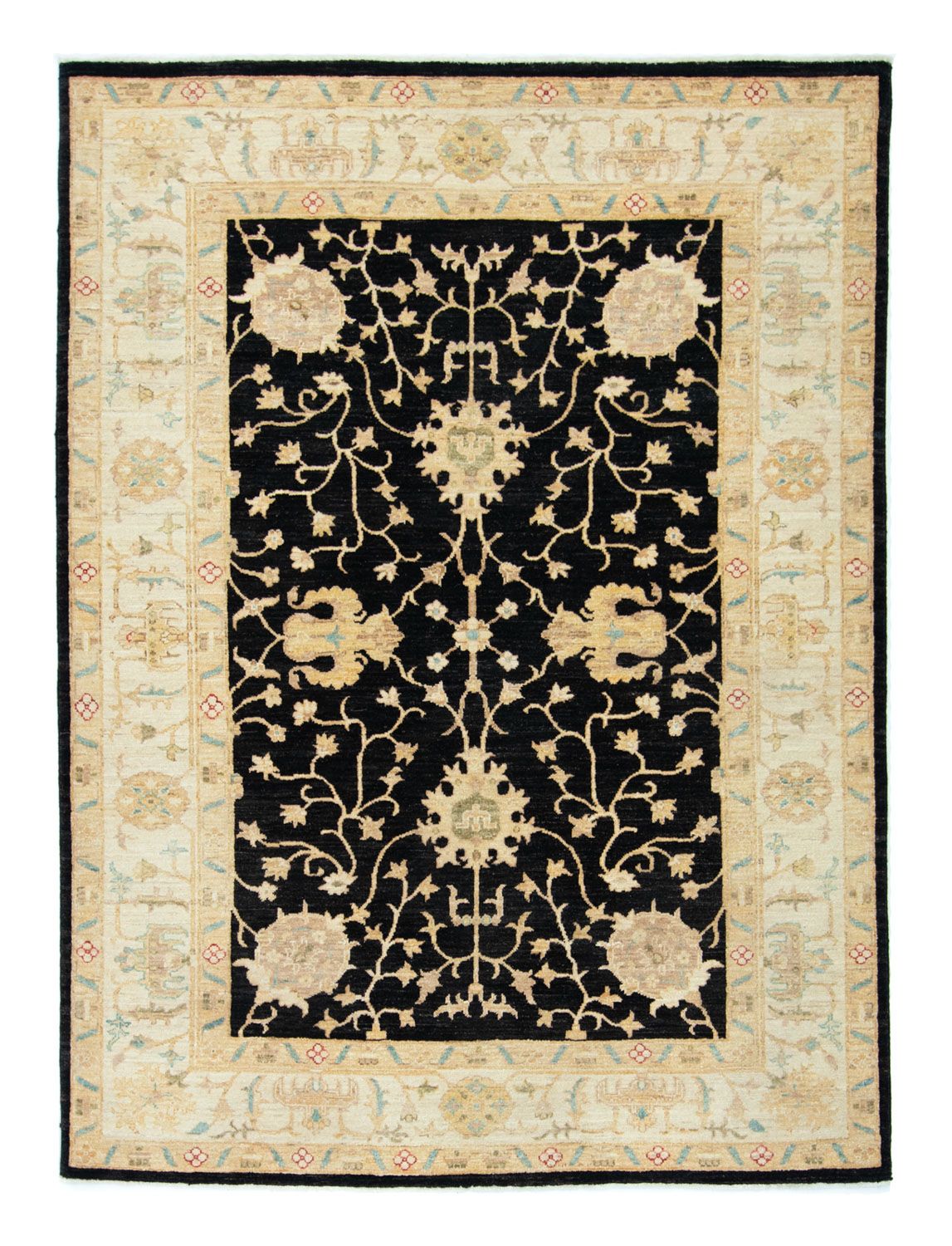 Alfombra Ziegler - 195 x 153 cm - negro