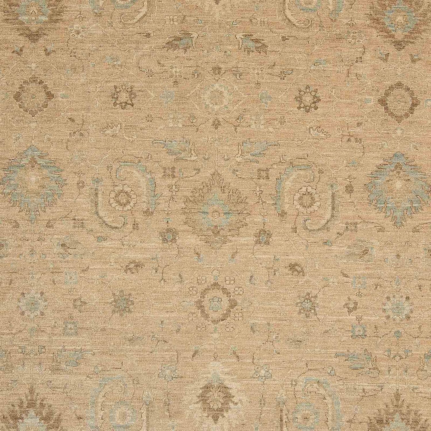 Alfombra Ziegler - 304 x 248 cm - marrón claro