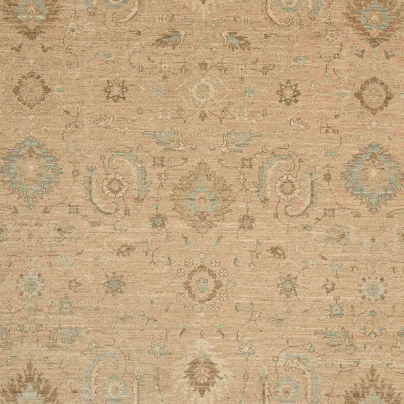 Alfombra Ziegler - 304 x 248 cm - marrón claro