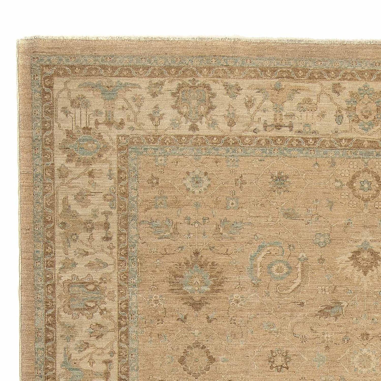 Alfombra Ziegler - 304 x 248 cm - marrón claro