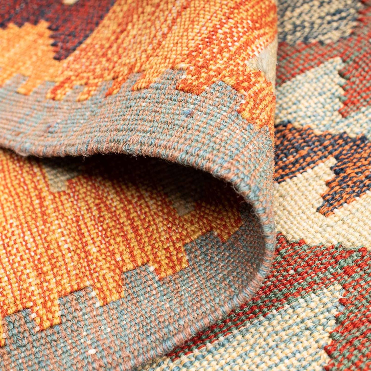 Alfombra Kelim - Oriental - 200 x 146 cm - multicolor