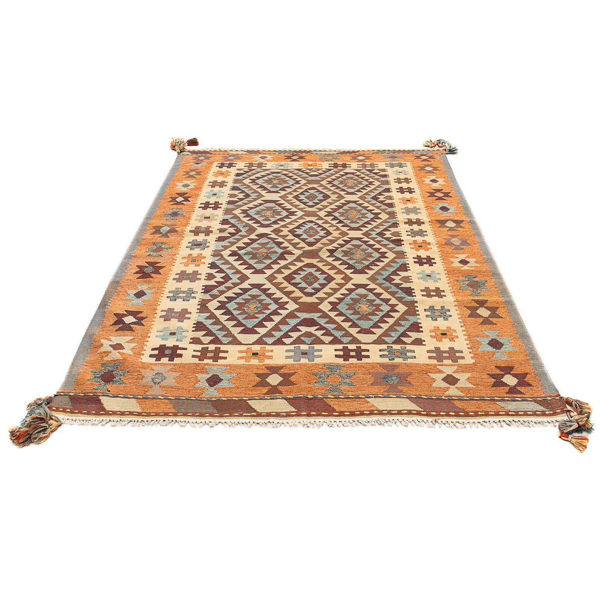 Alfombra Kelim - Oriental - 205 x 147 cm - multicolor