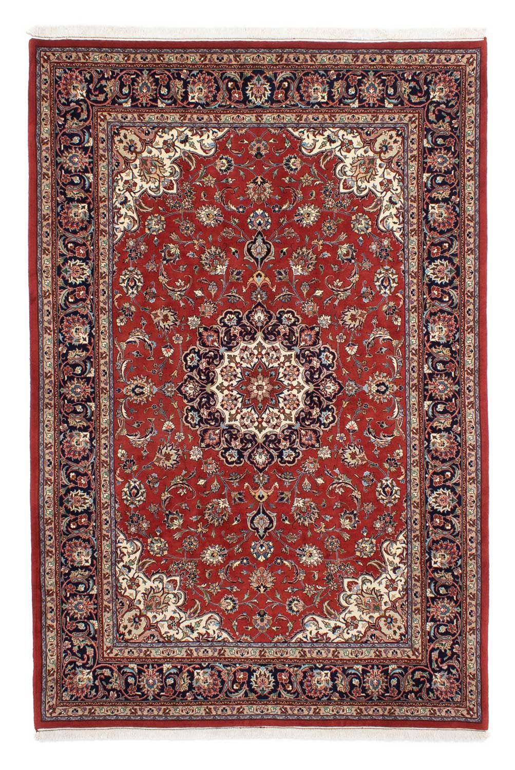 Alfombra persa - Keshan - 298 x 200 cm - rojo