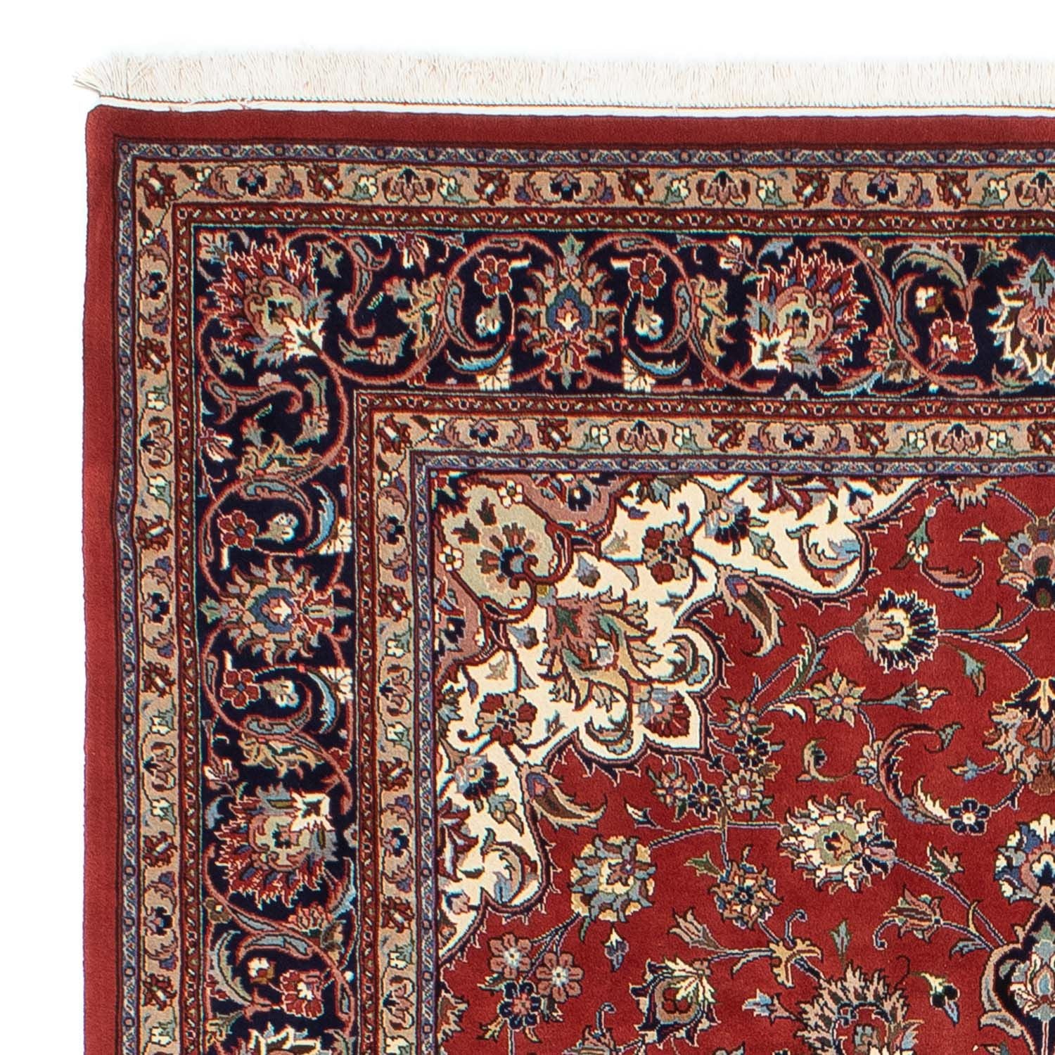 Alfombra persa - Keshan - 298 x 200 cm - rojo