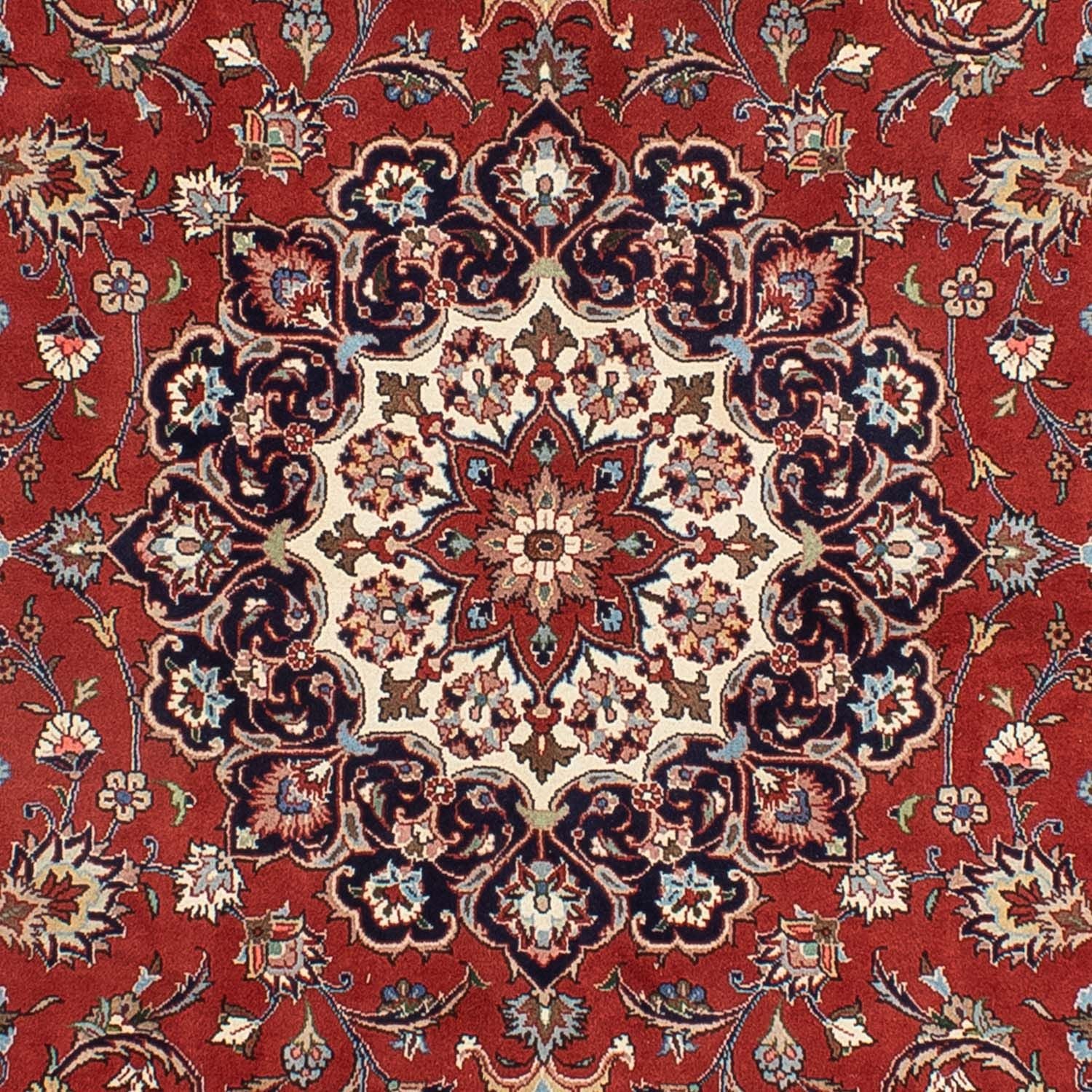 Alfombra persa - Keshan - 298 x 200 cm - rojo