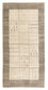 Alfombra Vintage - 140 x 70 cm - plata