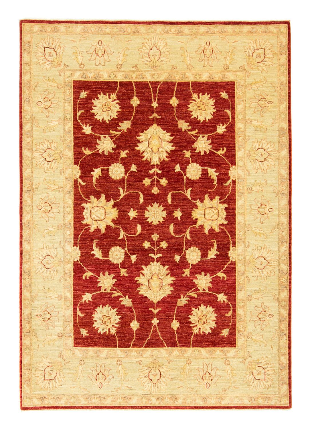 Alfombra Ziegler - 208 x 148 cm - rojo