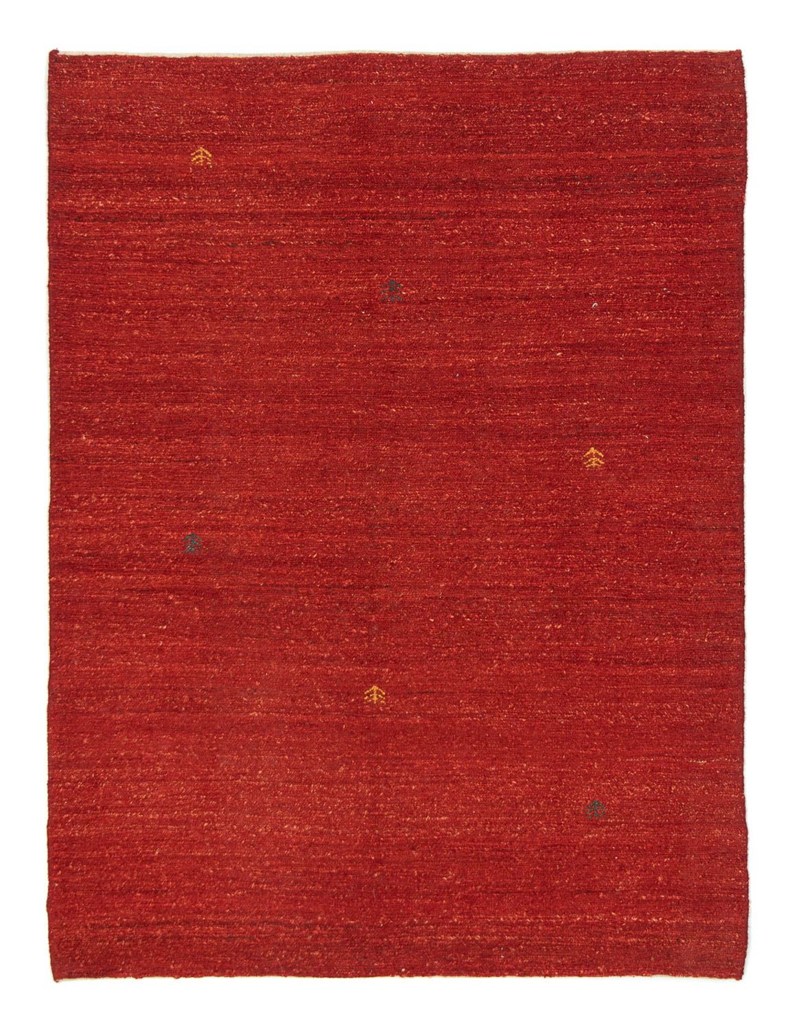 Alfombra Gabbeh - Indus - 180 x 120 cm - rojo