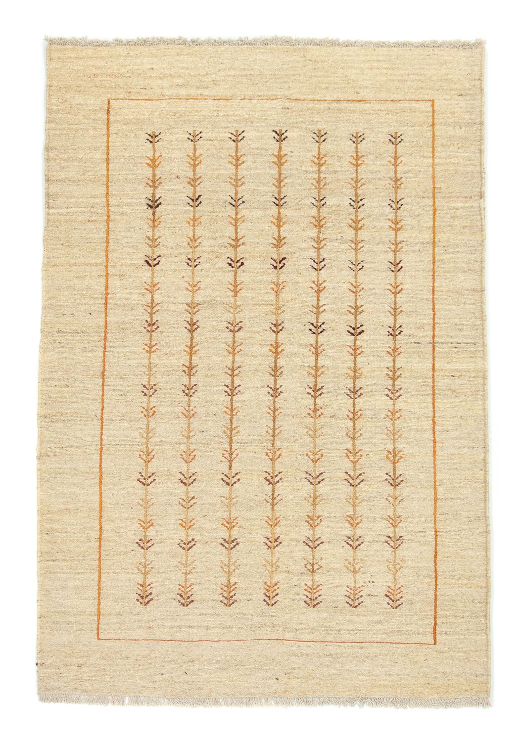 Alfombra Gabbeh - Indus - 180 x 120 cm - beige