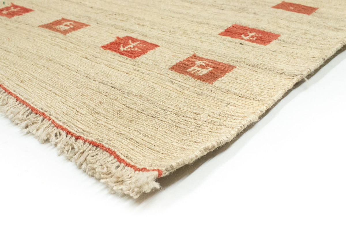 Alfombra Gabbeh - Indus - 180 x 120 cm - beige