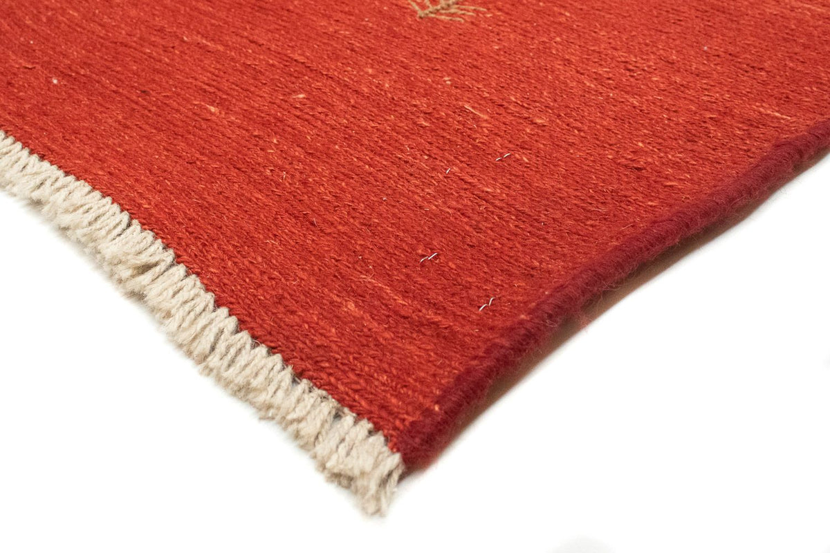 Alfombra Gabbeh - Indus - 180 x 120 cm - rojo