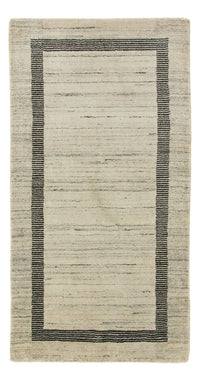 Alfombra Gabbeh - Loribaft Persa - 140 x 70 cm - gris