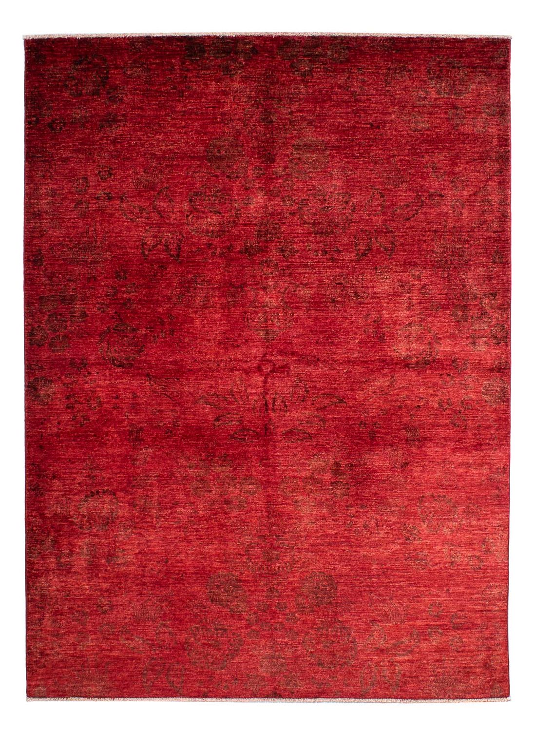Alfombra Ziegler - 236 x 169 cm - rojo oscuro